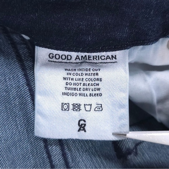 GOOD AMERICAN USA🇺🇸MADE Good Waist Skinny Jeans GAGWC103 Size 6/28 - Picture 9 of 11